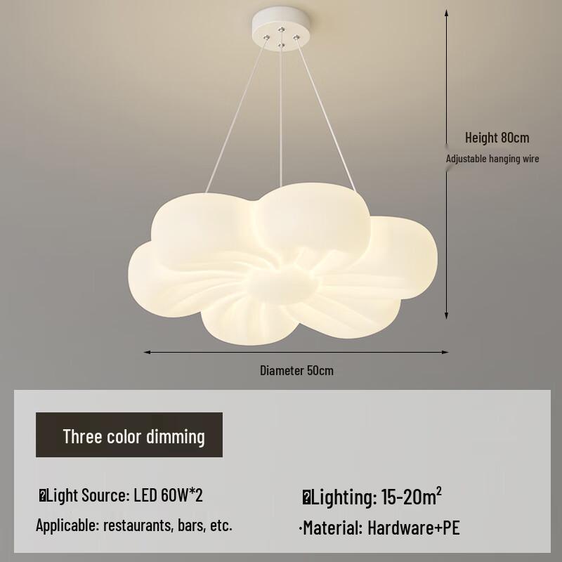 

Floral LED Pendant Light for Bedroom & Study