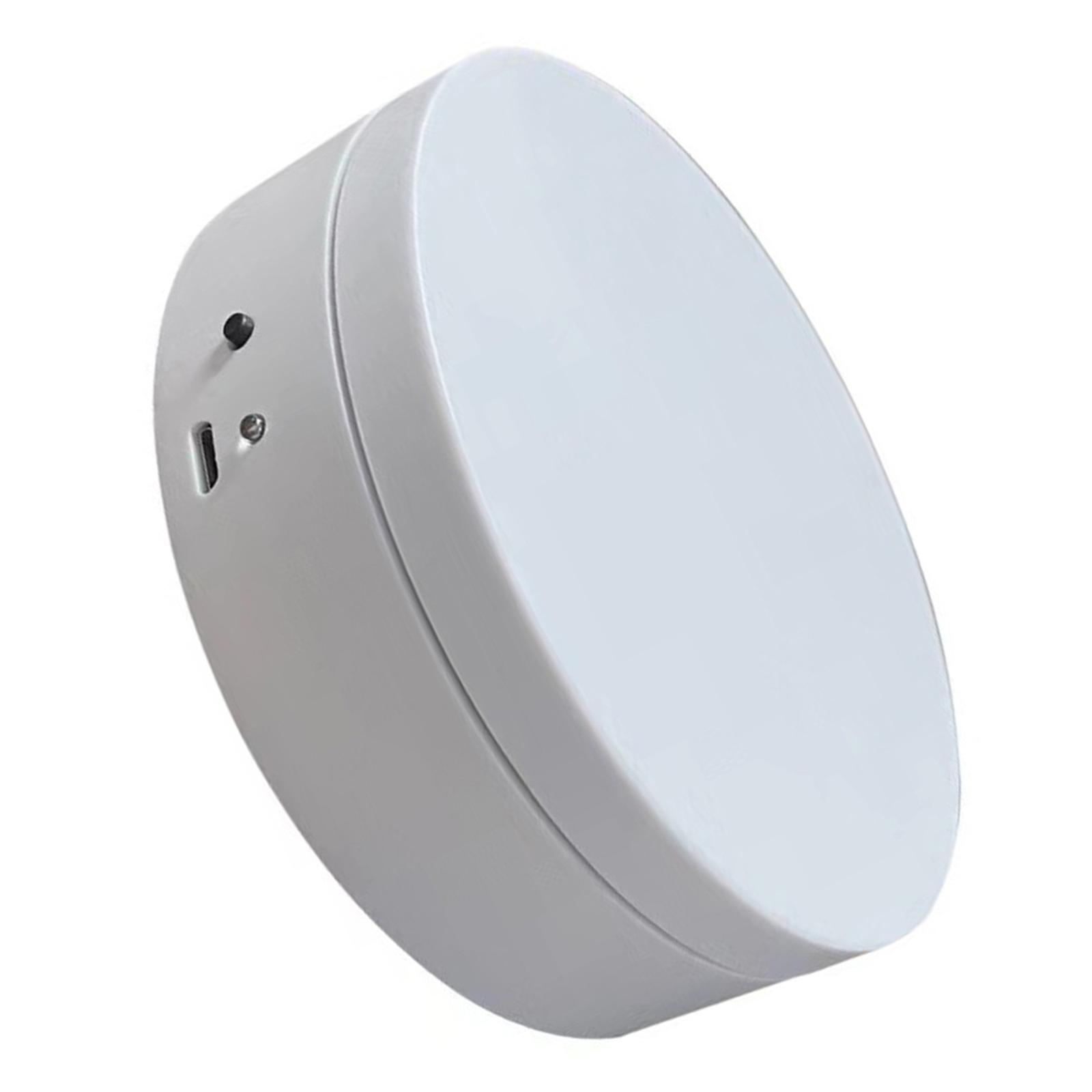 

Вращающаяся подставка для дисплея Вращающийся моторизованный поворотный стол Электрическая вращающаяся платформа для дисплея Простая в использовании белый