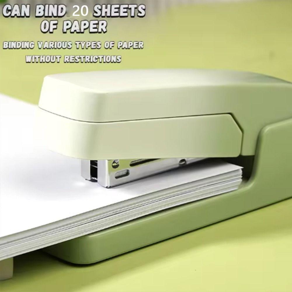 Effortless Desktop Stapler 360 Degree Rotary Rotatable Stapling Machine  School
