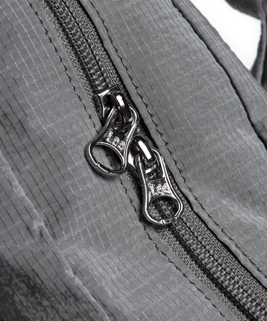 Lee Nylon Shirred Bag Light Gray