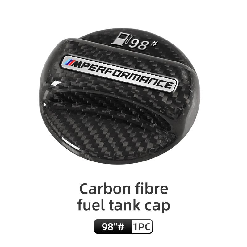 Nové logo auta Kryt nádrže z uhlíkových vláken Vzduchová zátka palivové nádrže Ozdoba #98 #95 Pro BMW E46 E90 E60 F10 E39 F30 E36 F20 E87 E90 E70 G60
