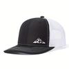 Retro Bergkette Stickerei Baseballkappe Verstellbar Hip-Hop Netzkappen Sonnenschutzmützen für Männer Frauen