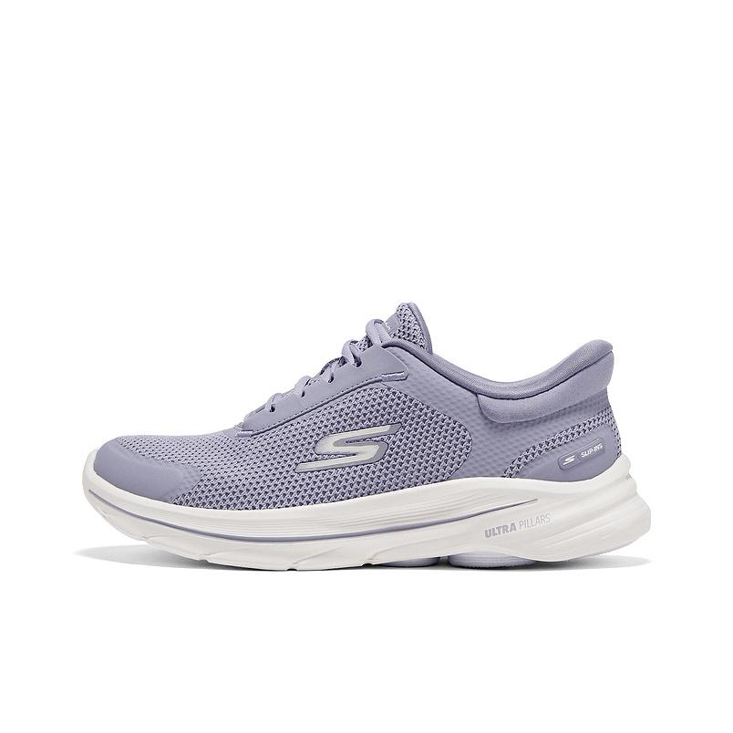 Skechers Go Walk Slip-On Shoes Fashionable Versatile Trendy Mom Sneakers Women sneakers 125932-LAV 35