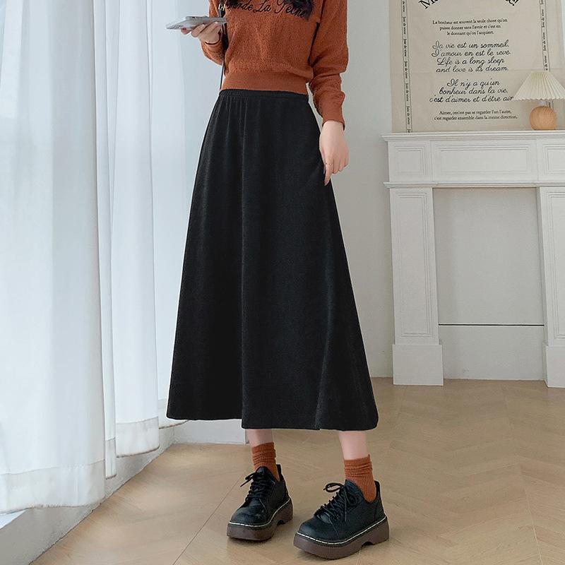 New Small Skirt Women's Spring and Autumn Drape Skirt