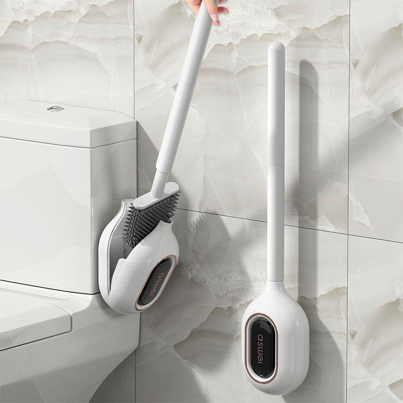 Aromatherapy Toilet Brush Cleaning Products for Home Silicone Cleaning Brush WC Accessories Toilet Accessories Bathroom