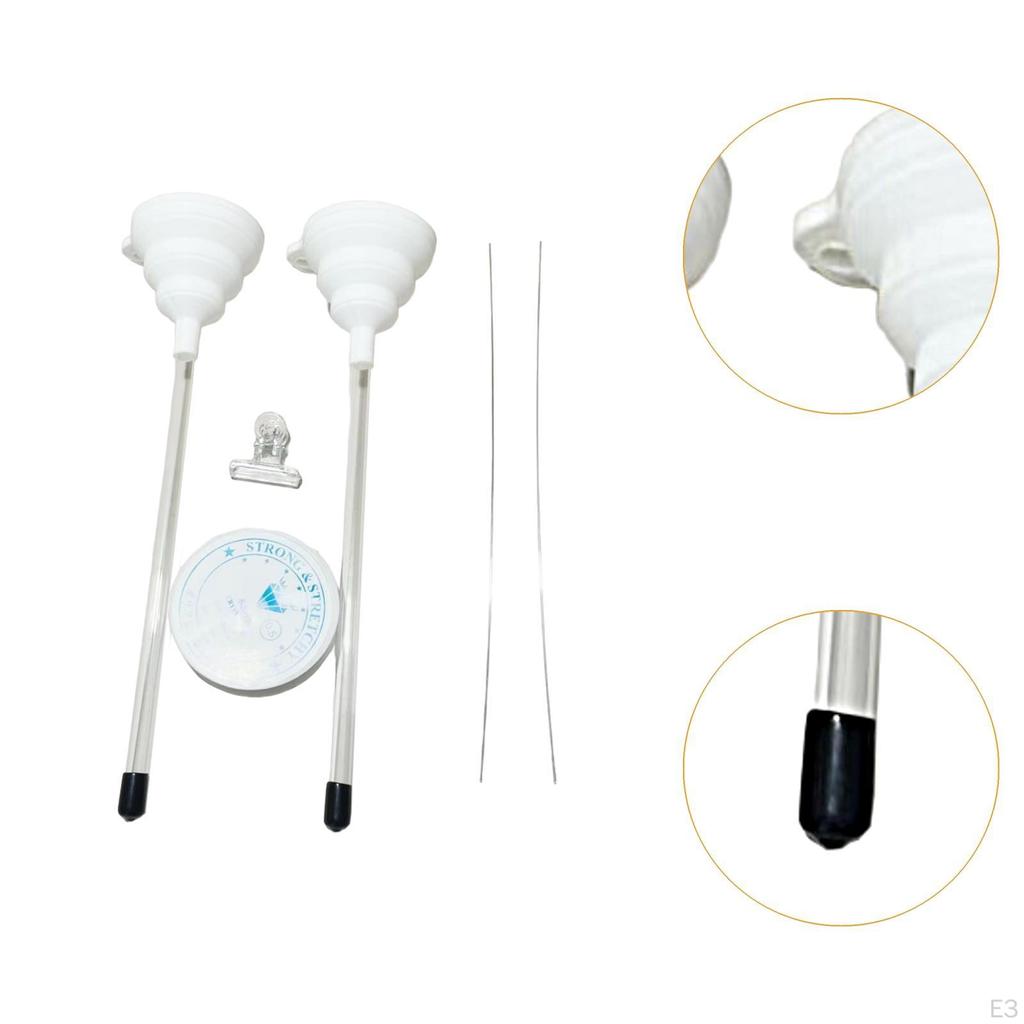 2 Pieces Beading Funnels & Pins, Supplies, Bead Crafting Tools, Tools Kit