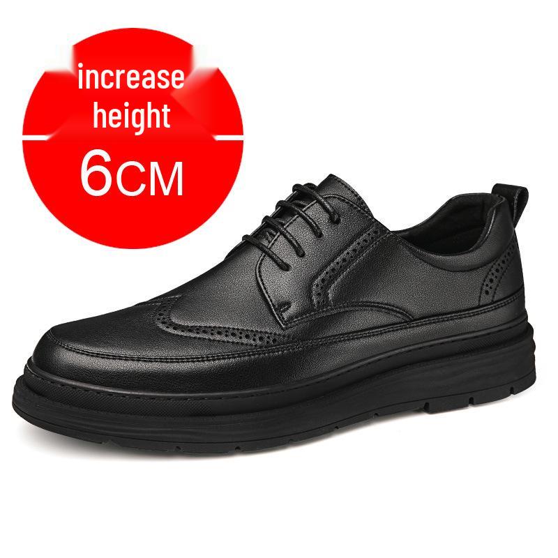 Men s Summer Leather Slip-On Business Casual Shoes 43