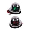 Edelstahl 12V LED Marine Boot Yacht Rot Grün Bogen Navigation Licht