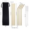Reusable Tubes Metal Drinking Straws Straw Multi-time Straw Stanley Cup 304 Stainless Steel Straws XG002