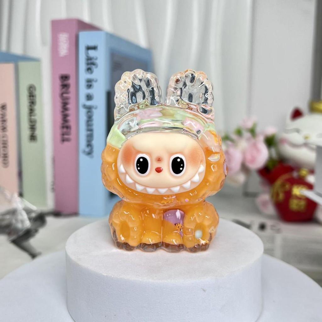 Labubu Oil Quicksand Blind Box DIY Cute Handmade Doll Ornaments