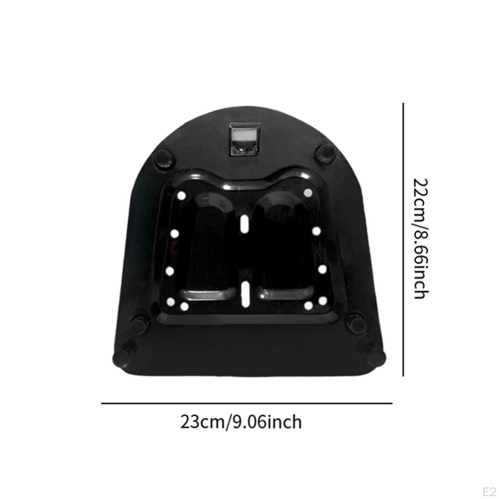 Motorcycle Rear Rack Bracket Multipurpose Mounting Base Plate Convenient Stable