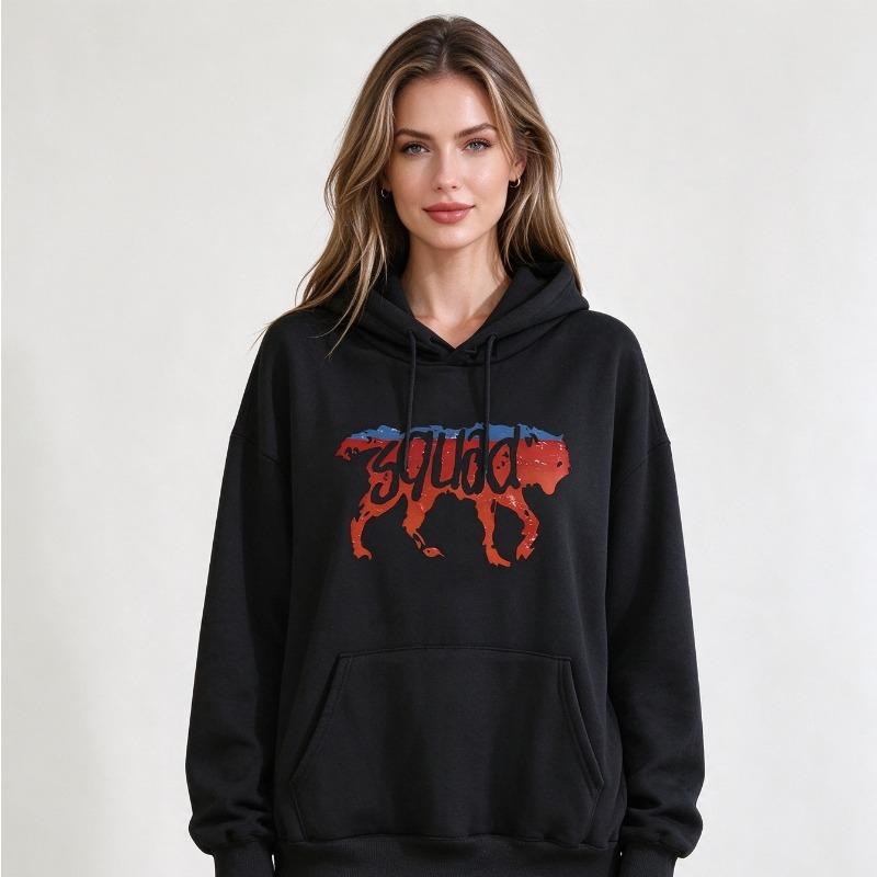 Mikina s grafickým potiskem Wolf Squad Life Is Strange Unisex Střih Mikina s kapucí Herní Fan Art Oblečení Podzim Zima Dlouhý rukáv Mikiny