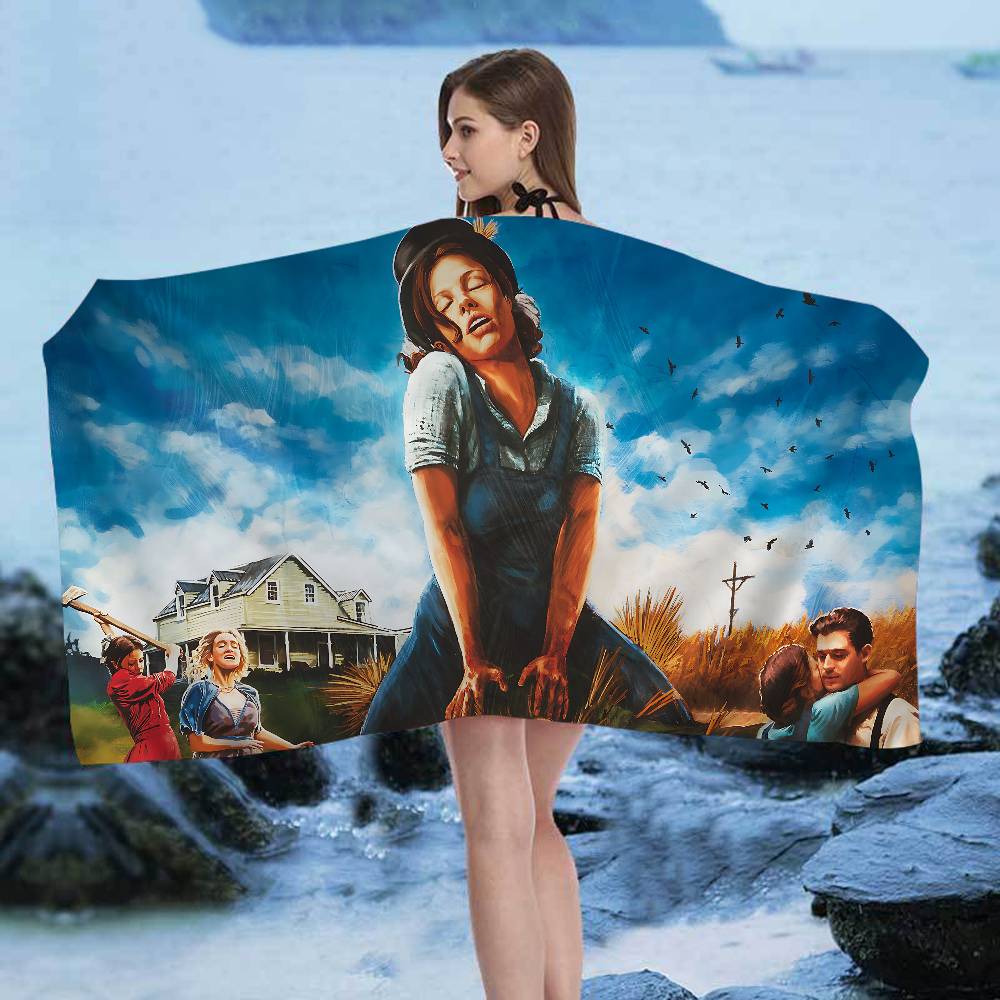 Drama Movie P-Pearl Bath Towel Microfiber Soft Water Absorbing Breathable For Girl Kids Decorative Cartoon Beach Towel
