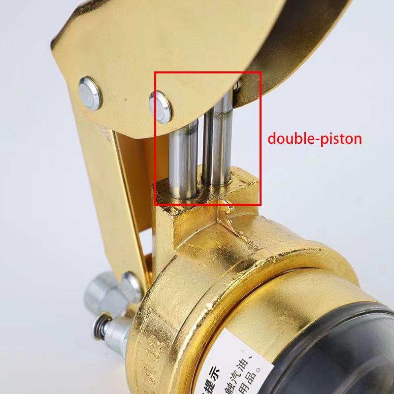 600cc High-pressure Manual Oil Gun Heavy-duty Pistol Grip Suitable For Transparent Explosion-proof Materials Of Various Auto