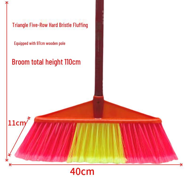 Handun Hard Bristle Broom Head