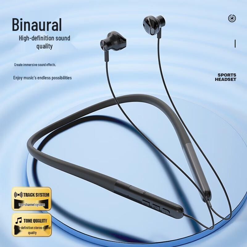 Newman C6 Neckband Wireless Bluetooth Sports Earphones