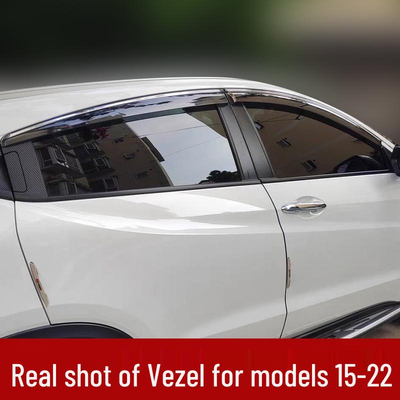 Honda Tenth Gen Accord, Civic, Lingpai, and Fengfan Car Window Rain Visor - Sun and Rain Guard for CR-V, XRV