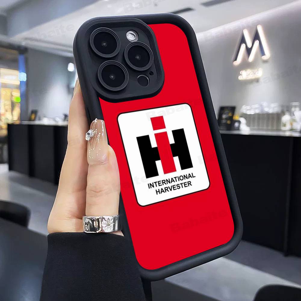 

Case International Havester IH Tractor Silicone Soft Phone Case For IPhone 17 16 14 13 12 11 15 Pro Max Plus Air Cover iPhone 17
