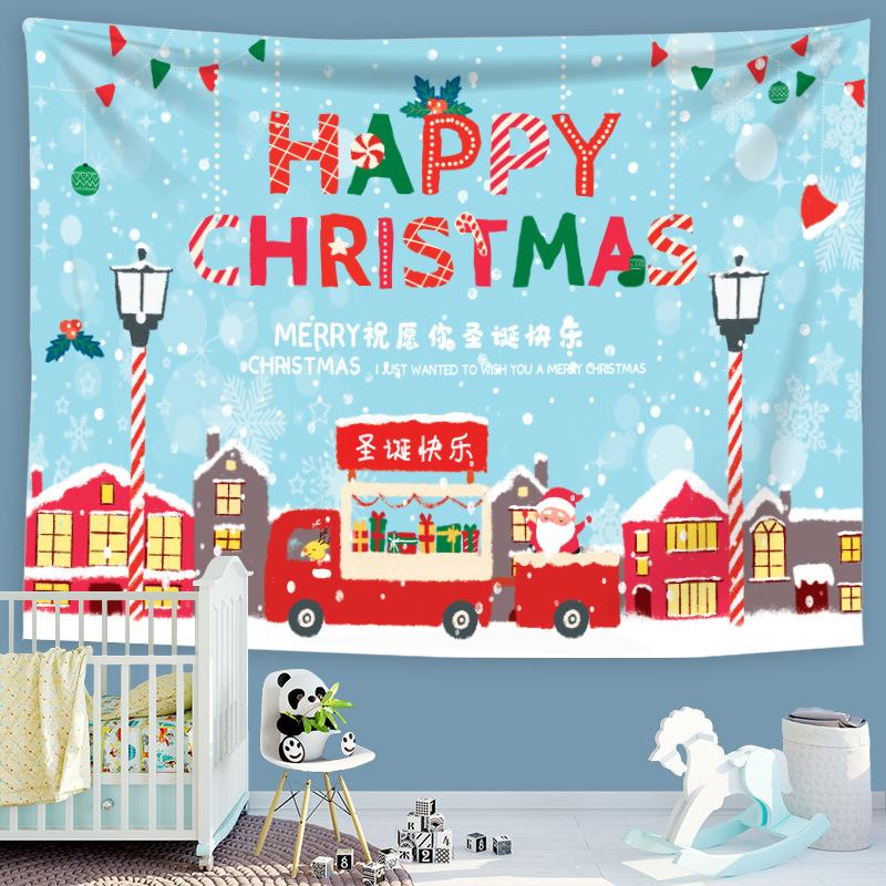 Amazon Home Tapestry Christmas Tree Beach Towel Sitting Blanket Beach Towel Canvas