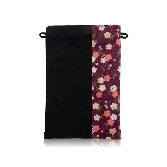 [Style Fukusa] Smartphone Pouch, Japanese Pattern, Made in Japan, Chirimen Crepe x Cotton Pongee, Po
