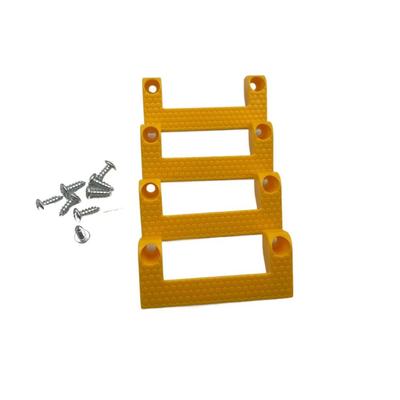4Pcs Rack Stand Tape Measure Holder Hand Tools Accessories PP Wall Mounted Bracket Wall Bench Mount Garage Tool Organizer