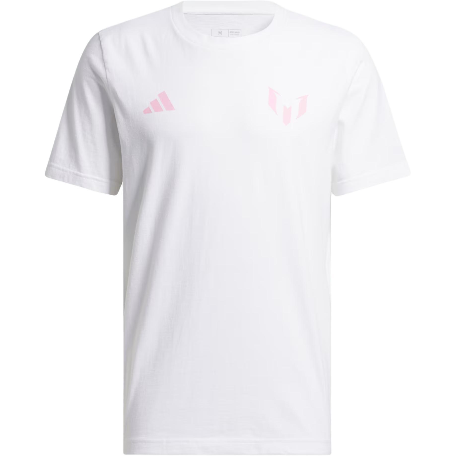 adidas Messi N&N Tee White Men s JF4289 L