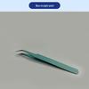 Anti-Static Stainless Steel Precision Tweezers, Curved Tip for Electronics, Eyelash Extensions, Manicure, Bird's Nest Picking, and Hair Removal.