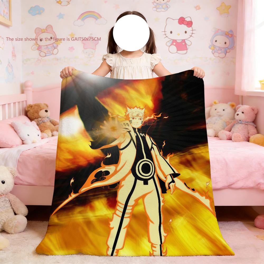 Cool Anime N-Naruto Blanket For Soft Throw Blanket for Picnic Bed Sofa Home Bedroom Cozy Warm Comfortable