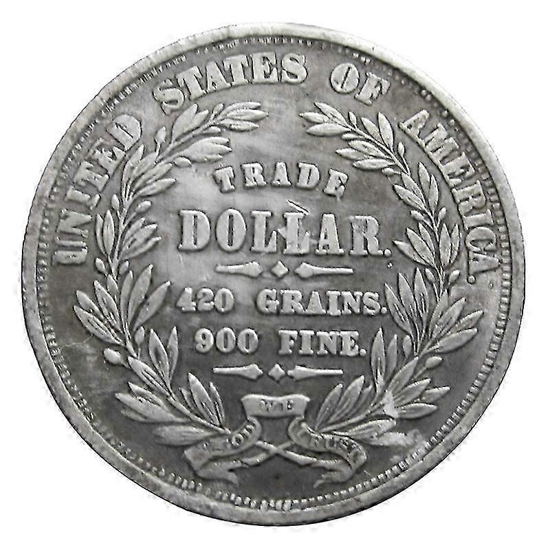 Old Morgan US Dollars 1872 Commemorative Coin Collecting Currency Die Casting