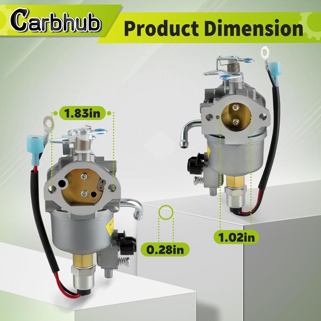 Carbhub 146-0785 Carburetor for Onan 146-0785 146-0803 Generator Carburetor KY Series A042P619, for Onan Cummins A041D736, Microquiet 4000 Watt