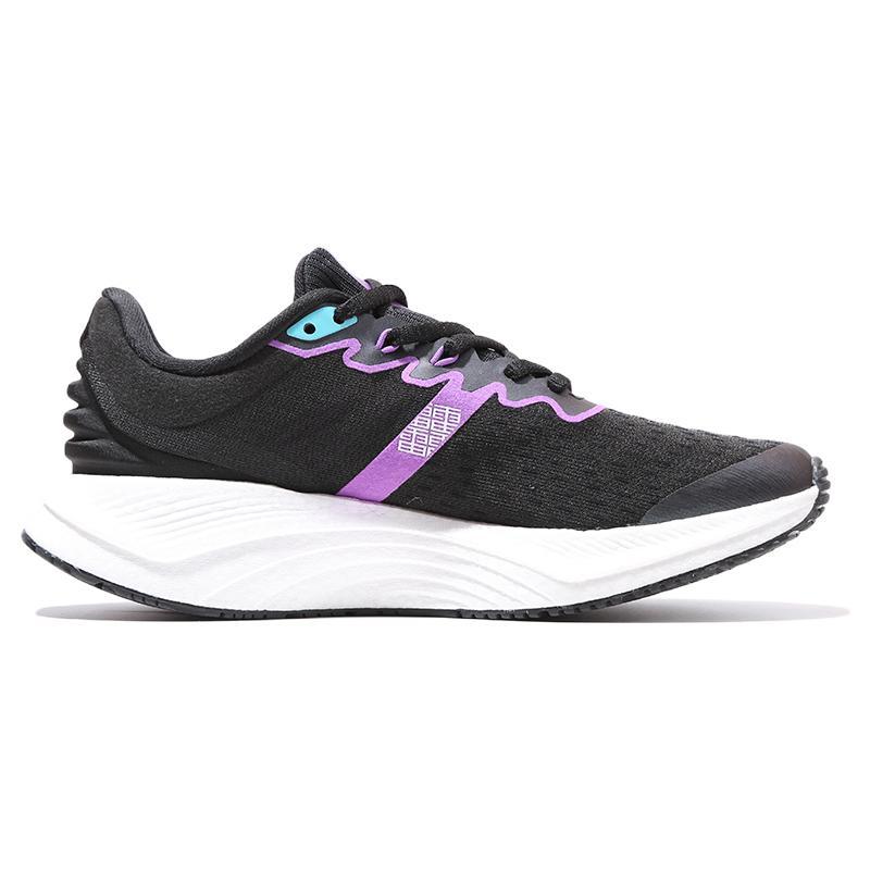 New LiNing Slip Resistant, Abrasion Resistant, Breathable Low Top Running Shoes Women's Black ARHS036-2
