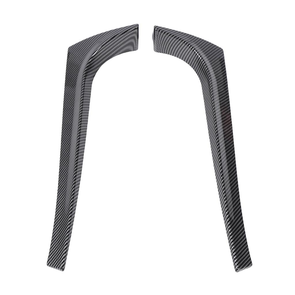 Pair of Rear Window Side Spoiler Wing Cover Trim Sporty Look Back Window Side Splitter Replacement for MK5 R32 2003-2008