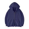 Women's Casual Color Zip-Up Hoodie Sweatshirt for Everyday Wear