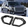 Fog Light Outer Bezel Cover 84176753 84176752 Left Right Fog Lamp Bezel Trim Replacement for 1500 AT4 Base SLT