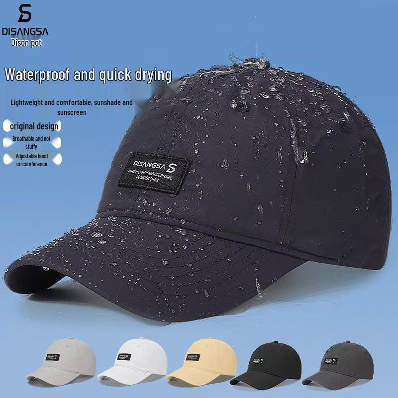 DISANSA Unisex Quick-Dry Running Hat - Sun Protection, Breathable, Moisture-Wicking, Sweat-Absorbent