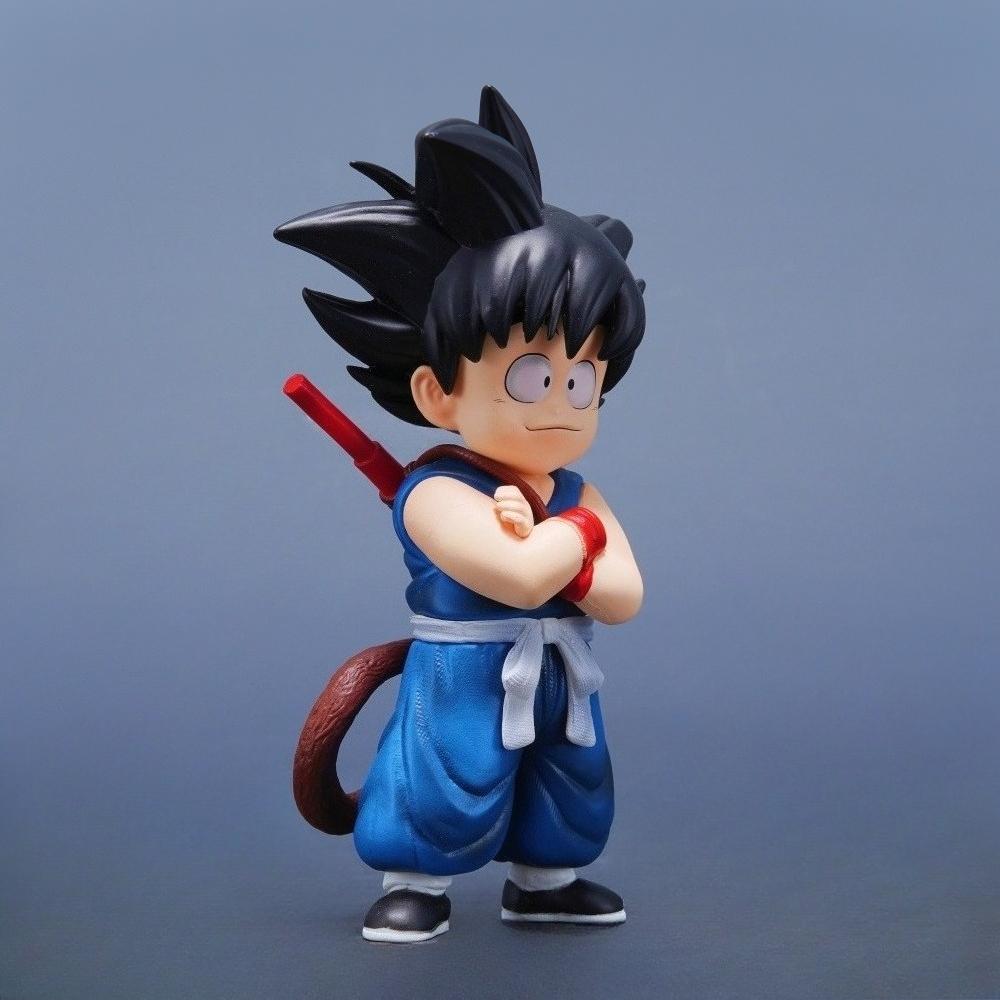 14cm/5.51in Anime Figure Childhood Goku Action Figures Pvc Statue Desktop Ornamen Collection Model Toys Gifts