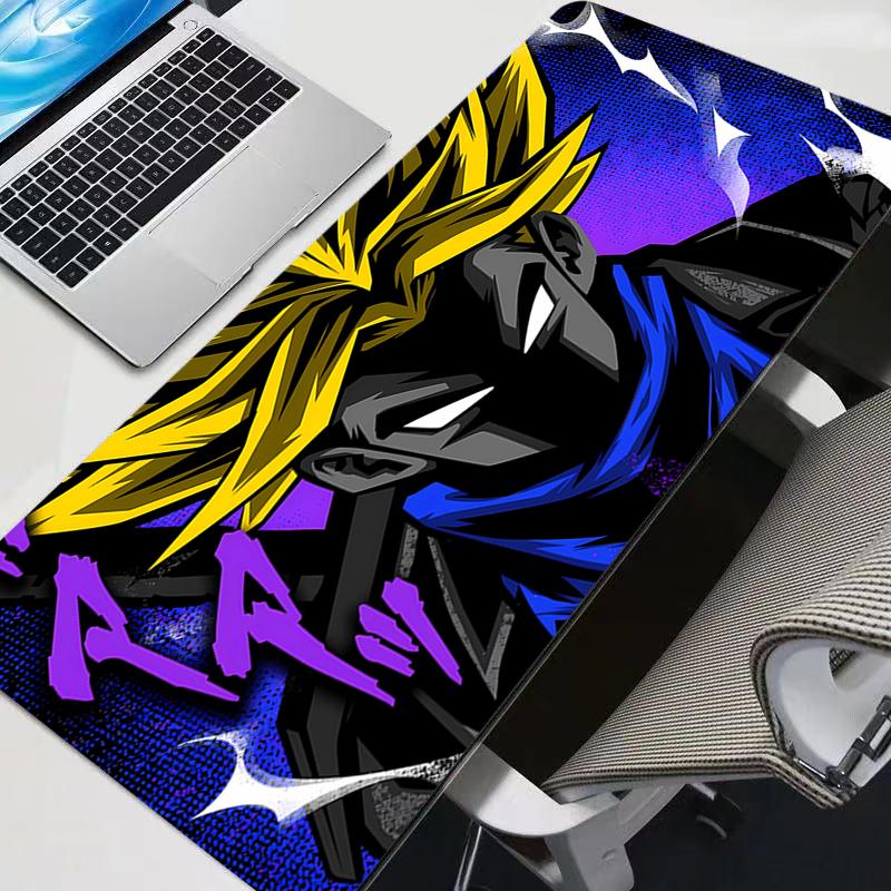 Large Gaming Keyboard Rug computer Laptop Japan Anime Mouse Pad XXL Black DBZ Dragon Ball Z Desk Mat PC Gamer Carpet Mousepad