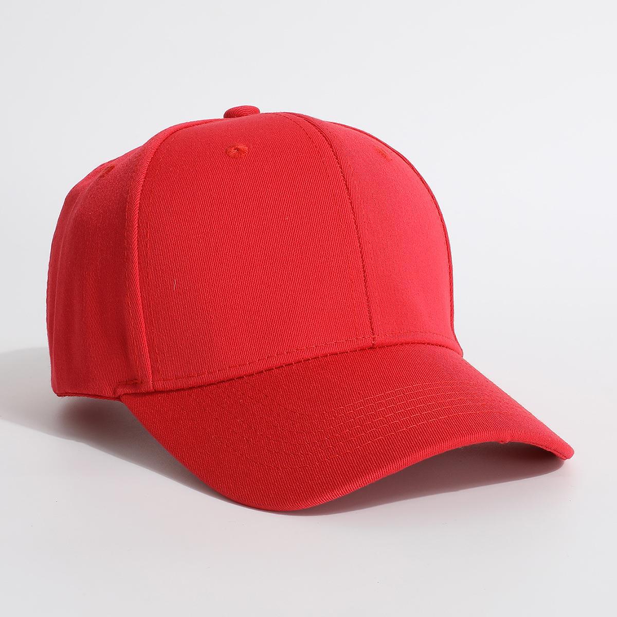 Sunscreen Summer Dopamine Sweet Baseball Cap Solid Color Baseball Cap Versatile Trend Sunshade Simple Sun Hat One size [dome top]