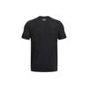 Under Armour Rippled Crew Neck Short Sleeve T-Shirt Men tops Black 1379281-001