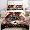 Custom Name Avatar World Bedding 3 Piece Set HD Print Duvet Cover Pillowcases for Teens Adult Bedroom Decoration