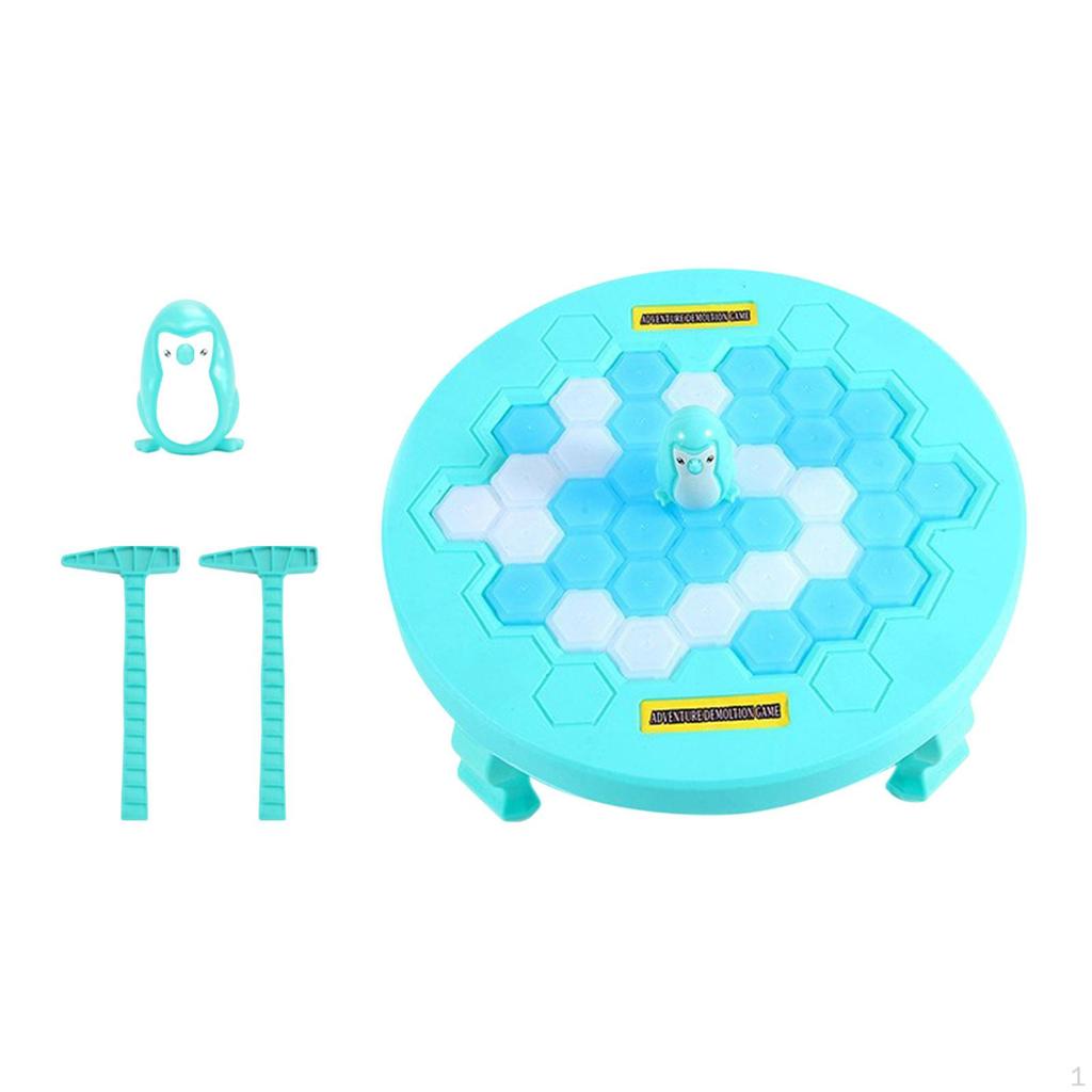 Break The Ice Game Block Breaking Development Early Education Save Penguin Table