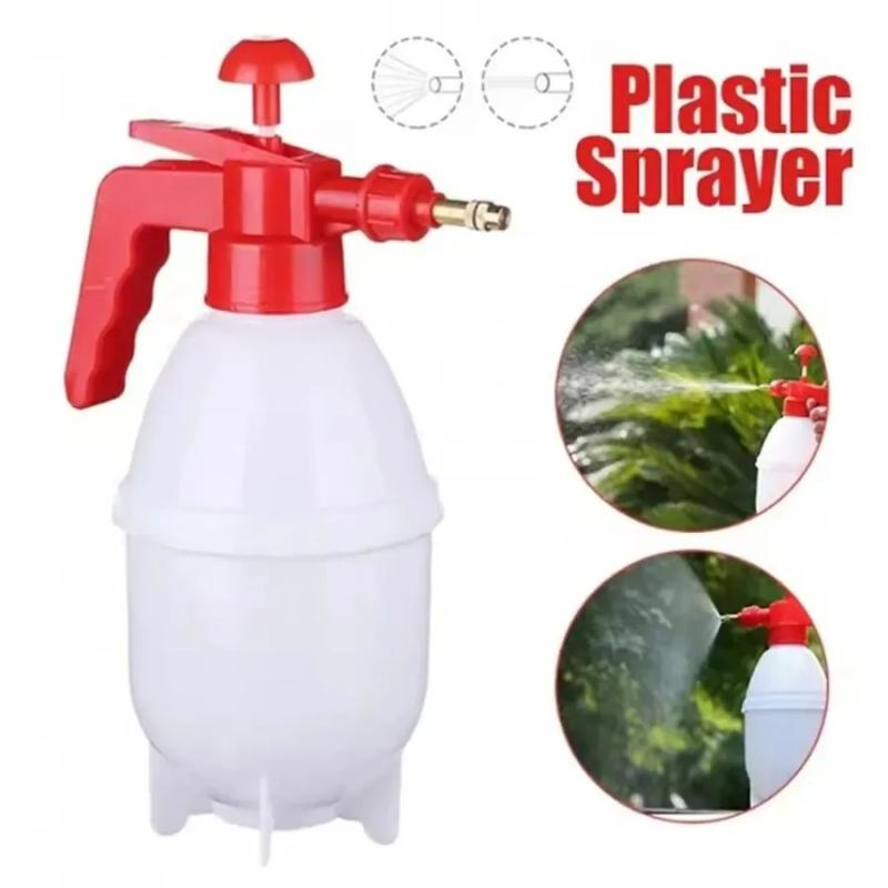 1pc Hand Pressure Spray Bottle Garden Disinfection Watering Can Car Cleaning High Pressure Sprayer Trigger Air Pump