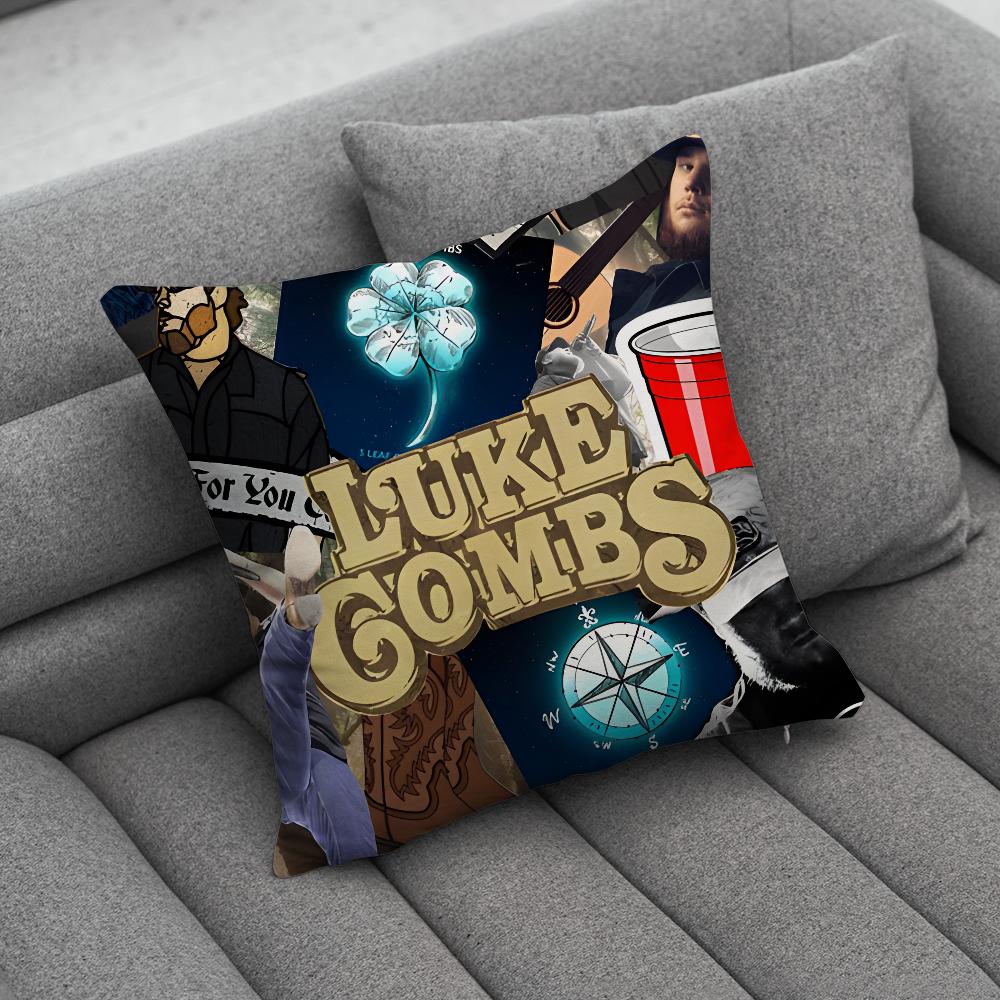 Singer LLuke CCombs Pillow Case Soft Cushion Cases for Farmhouse Sofa Decor Home Decorations and Protector