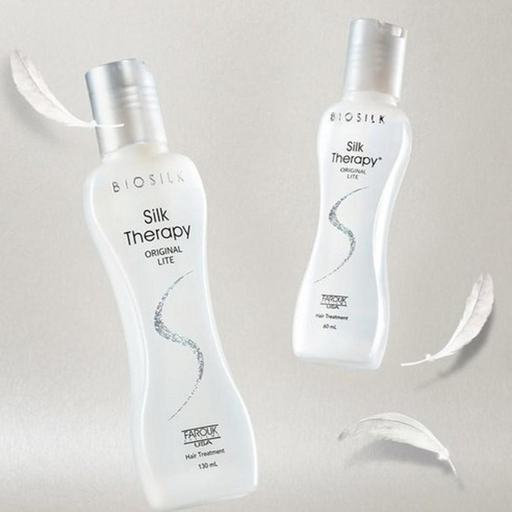 Silk Therapy Original Lite Håressens 60 ml – Lättvårdsbehandling, Glanshöjande, Koreansk