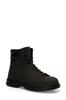 Men's Fashion Flat Heeled Booties Black Biker Boots Shoes