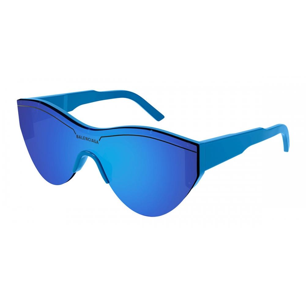 

Balenciaga Bb0004s 013 Unisex Sunglasses Light Blue/99