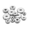 20-50Pcs Stainless Steel Round 4mm 5mm 6mm 8mm Flat Spacer Beads Loose Beads for DIY Jewelry Making Bracelet Necklaces Supplies