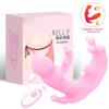 Big Dildo Couple Massager - New Telescopic Heating Vibrator for Women, G-Spot & Vaginal Tongue Licking Adult Sex Toys