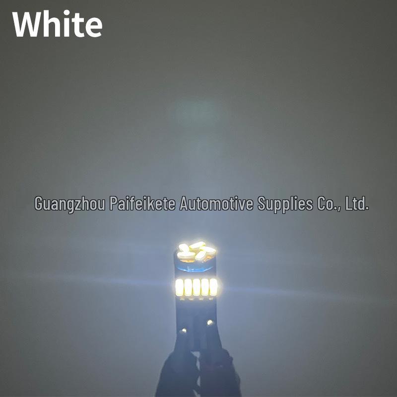 

12V T10 W5W 194 Светодиодная лампа для чтения и сигнала салона автомобиля, 6000K 4014 15SMD 501K 1 piece