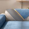 Nordic Plaid Chenille Sofa Abdeckung Samt Ecke Liege Couch Schutzhülle Schnittsofas Kissen Für Wohnzimmer
